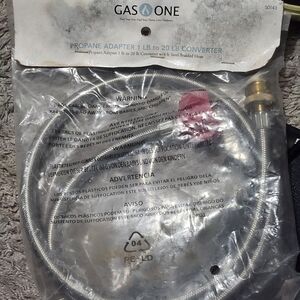 Silver Propane Adapter